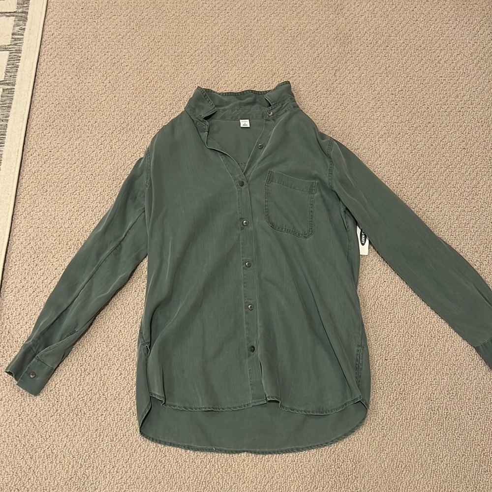Old Navy Womens Button Down Top